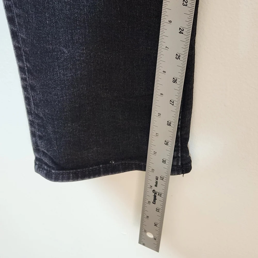 True Religion Mens Black Slim Fit Jeans Size 34